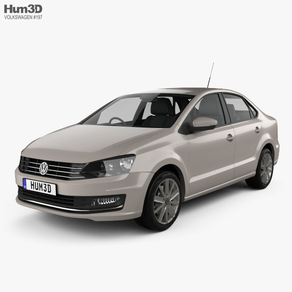 Volkswagen Vento 2019 3D-Modell