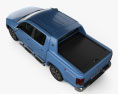 Volkswagen Amarok Crew Cab Aventura 2021 3D-Modell Draufsicht