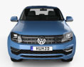 Volkswagen Amarok Crew Cab Aventura 2021 3D-Modell Vorderansicht