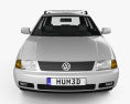 Volkswagen Polo Variant 2002 3d model front view