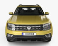 Volkswagen Atlas SEL 2021 Modello 3D vista frontale
