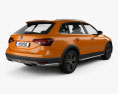Volkswagen C-Trek 2018 3D模型 后视图