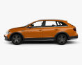 Volkswagen C-Trek 2018 3D-Modell Seitenansicht