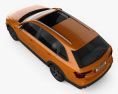 Volkswagen C-Trek 2018 3D-Modell Draufsicht