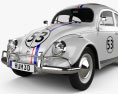 Volkswagen Beetle Herbie the Love Bug 3D 모델 