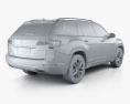 Volkswagen Teramont 2021 3D 모델 