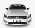 Volkswagen CC R-Line 2016 Modelo 3D vista frontal