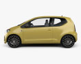 Volkswagen Up Style 3ドア 2020 3Dモデル side view