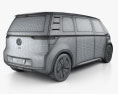 Volkswagen ID Buzz concept 2017 3d model