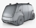Volkswagen Sedric 2018 3D 모델  wire render