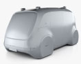 Volkswagen Sedric 2018 3D-Modell clay render