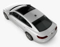 Volkswagen Arteon 2020 3D-Modell Draufsicht