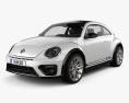 Volkswagen Beetle R-Line cupé 2020 Modelo 3D