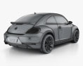 Volkswagen Beetle R-Line coupé 2020 Modello 3D