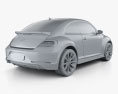 Volkswagen Beetle R-Line coupé 2020 Modelo 3d