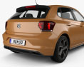 Volkswagen Polo R-Line 5-Türer 2020 3D-Modell