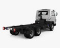 Volkswagen Delivery (13-160) Chassis Truck 3-axle 2018 3d model back view
