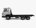 Volkswagen Delivery (13-160) Chassis Truck 3-axle 2018 3d model side view