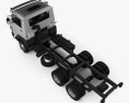 Volkswagen Delivery (13-160) Chassis Truck 3-axle 2018 3d model top view