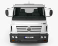 Volkswagen Worker (17-190) 底盘驾驶室卡车 2轴 2017 3D模型 正面图