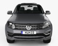 Volkswagen Amarok Crew Cab Ultimate 2021 3D-Modell Vorderansicht