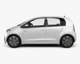 Volkswagen e-Up 5ドア 2018 3Dモデル side view
