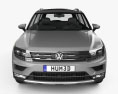 Volkswagen Tiguan Allspace 2020 3D-Modell Vorderansicht