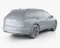 Volkswagen Tiguan Allspace 2020 3D модель