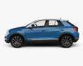 Volkswagen T-Roc 2019 3d model side view
