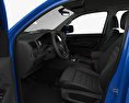 Volkswagen Amarok Crew Cab Aventura з детальним інтер'єром 2021 3D модель seats