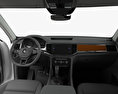 Volkswagen Atlas R Line with HQ interior 2021 3d model dashboard