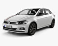 Volkswagen Polo Beats con interior 2020 Modelo 3D