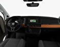 Volkswagen Transporter (T6) Multivan com interior 2016 Modelo 3d dashboard