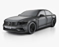 Volkswagen Phideon GTE 2020 Modèle 3d wire render