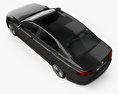 Volkswagen Phideon GTE 2020 3D模型 顶视图