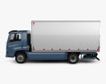 Volkswagen e-Delivery 箱式卡车 2020 3D模型 侧视图
