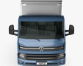 Volkswagen e-Delivery 箱式卡车 2020 3D模型 正面图