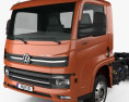 Volkswagen Delivery (13-180) 섀시 트럭 3축 2021 3D 모델 