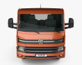 Volkswagen Delivery (13-180) Chassis Truck 3-axle 2021 3d model front view