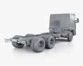 Volkswagen Delivery (13-180) Chassis Truck 3-axle 2021 3d model