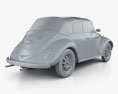 Volkswagen Beetle 敞篷车 1975 3D模型