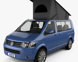 Volkswagen Transporter California 2014 3D model