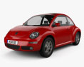 Volkswagen Beetle coupé 2011 Modello 3D