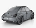 Volkswagen Beetle coupé 2011 3D-Modell
