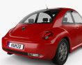 Volkswagen Beetle coupé 2011 Modello 3D