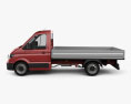 Volkswagen Crafter シングルキャブ Dropside 2020 3Dモデル side view