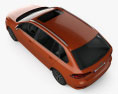 Volkswagen Gran Santana 2021 3D模型 顶视图