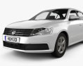Volkswagen Lavida sedan 2017 3D-Modell