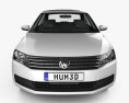 Volkswagen Lavida Sedán 2017 Modelo 3D vista frontal