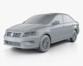 Volkswagen Jetta CN-specs 2018 3d model clay render